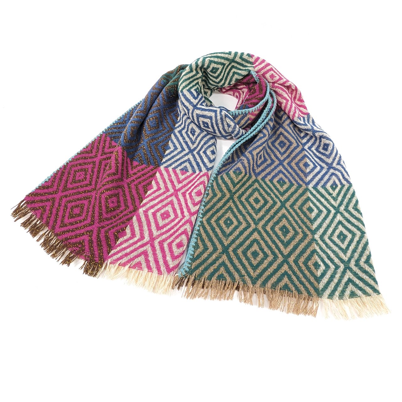 Diamond Weave Scarf or Wrap