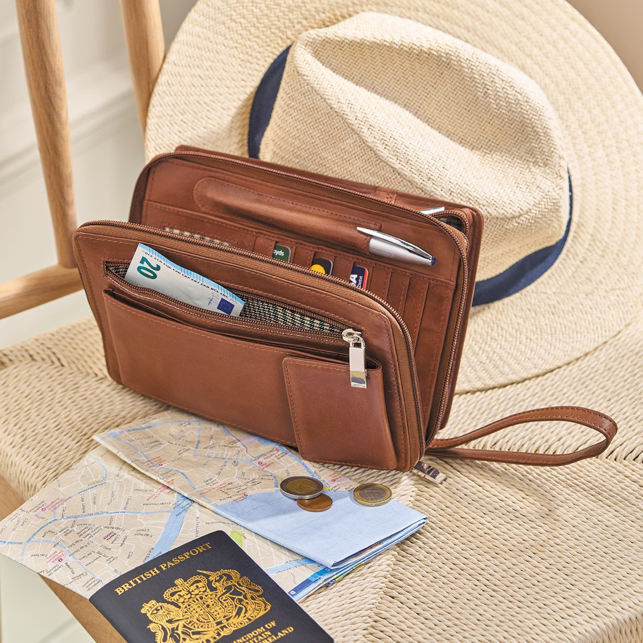 Men's Travel Wallet