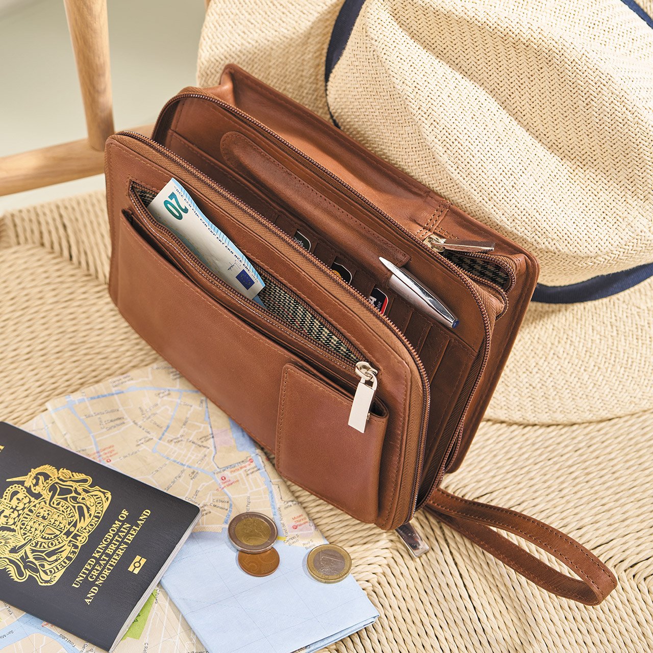 Men's Travel Wallet