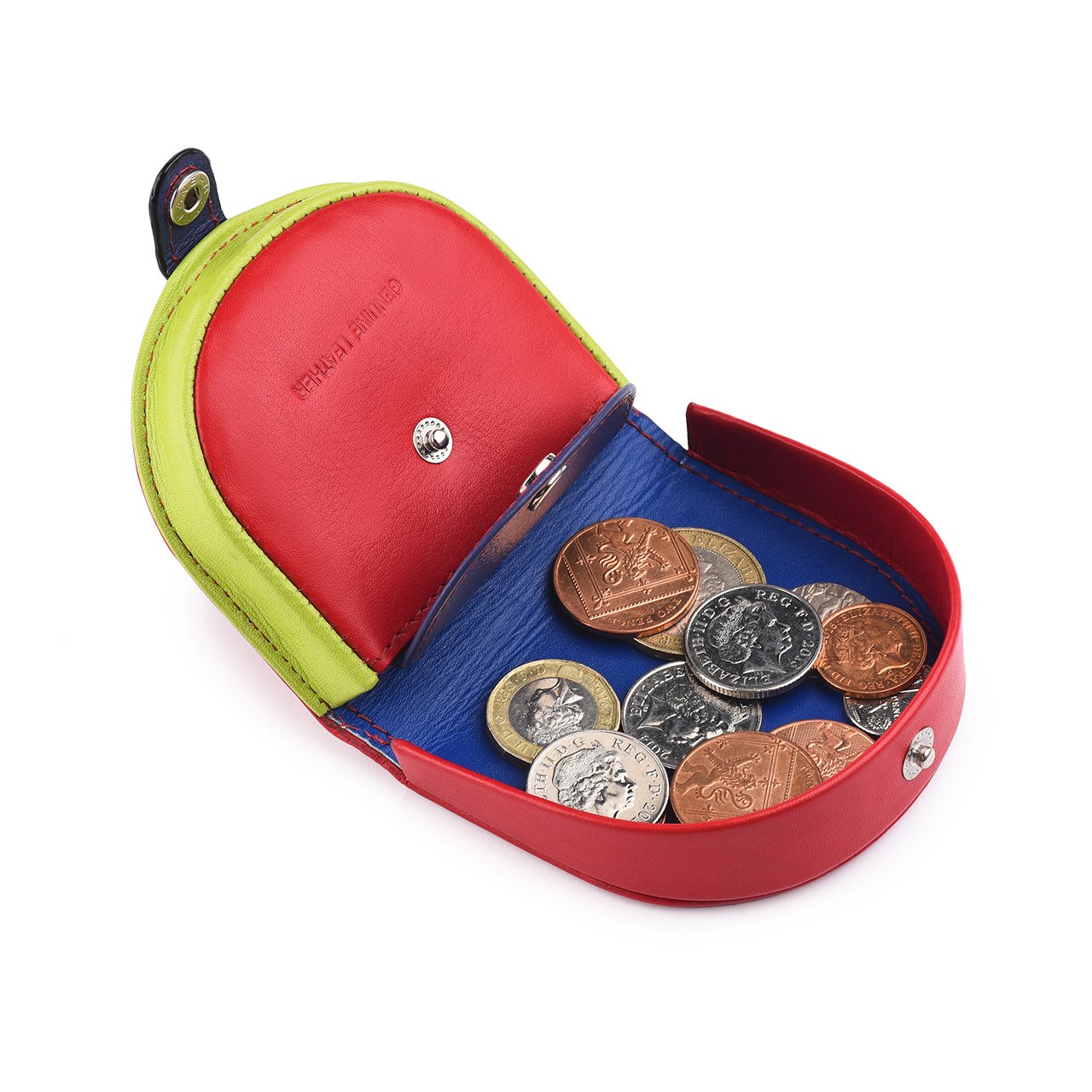 Colour Block Coin Purse