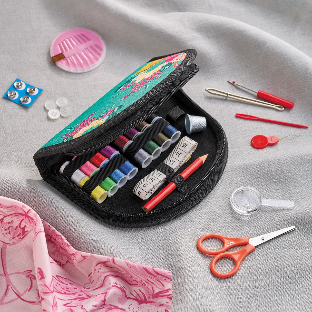 Compact Travel Sewing Kit