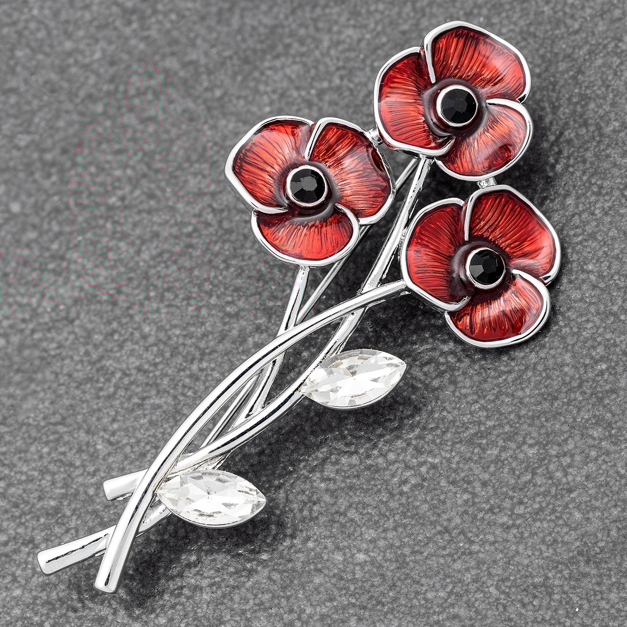 Poppy Brooch