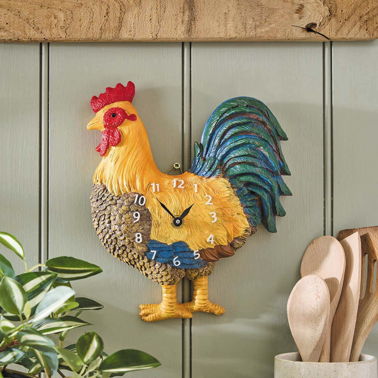Cockerel Wall Clock