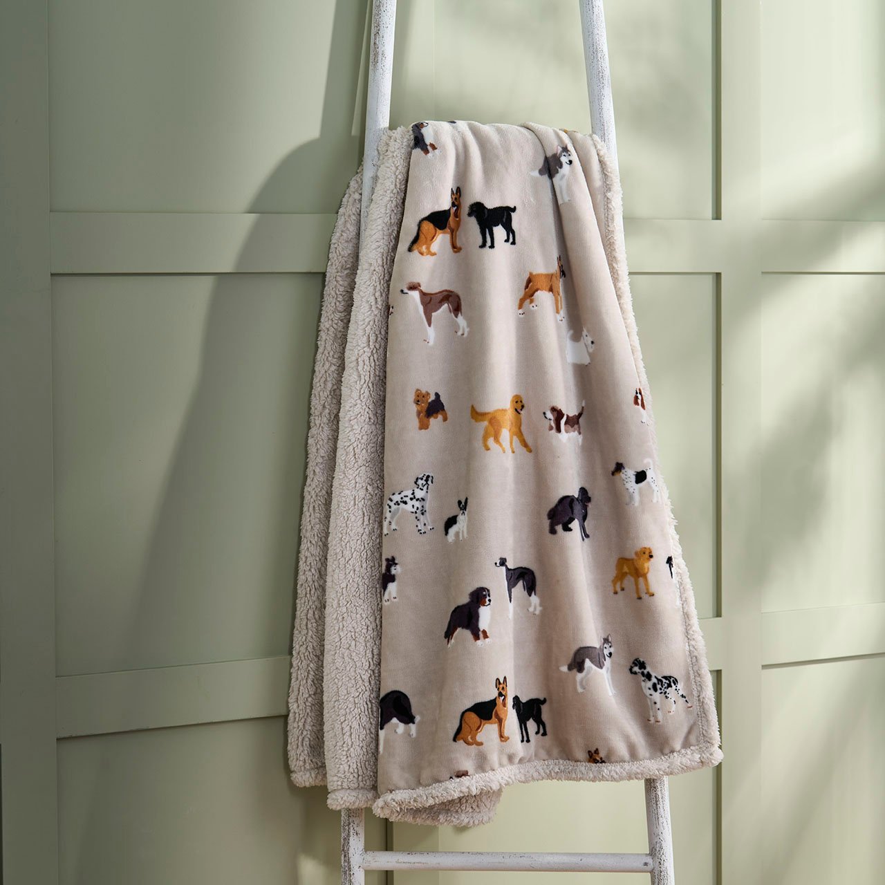 Dog Sherpa Throw