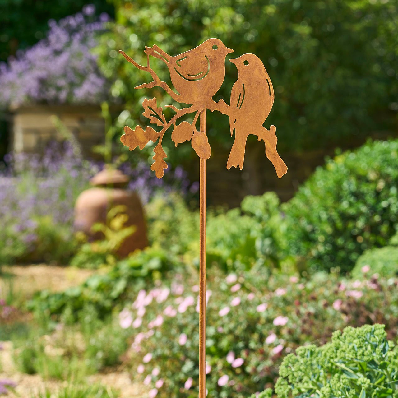 Aged Effect Bird Stake