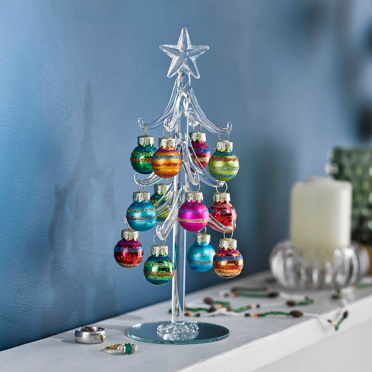 Glass Bauble Tree