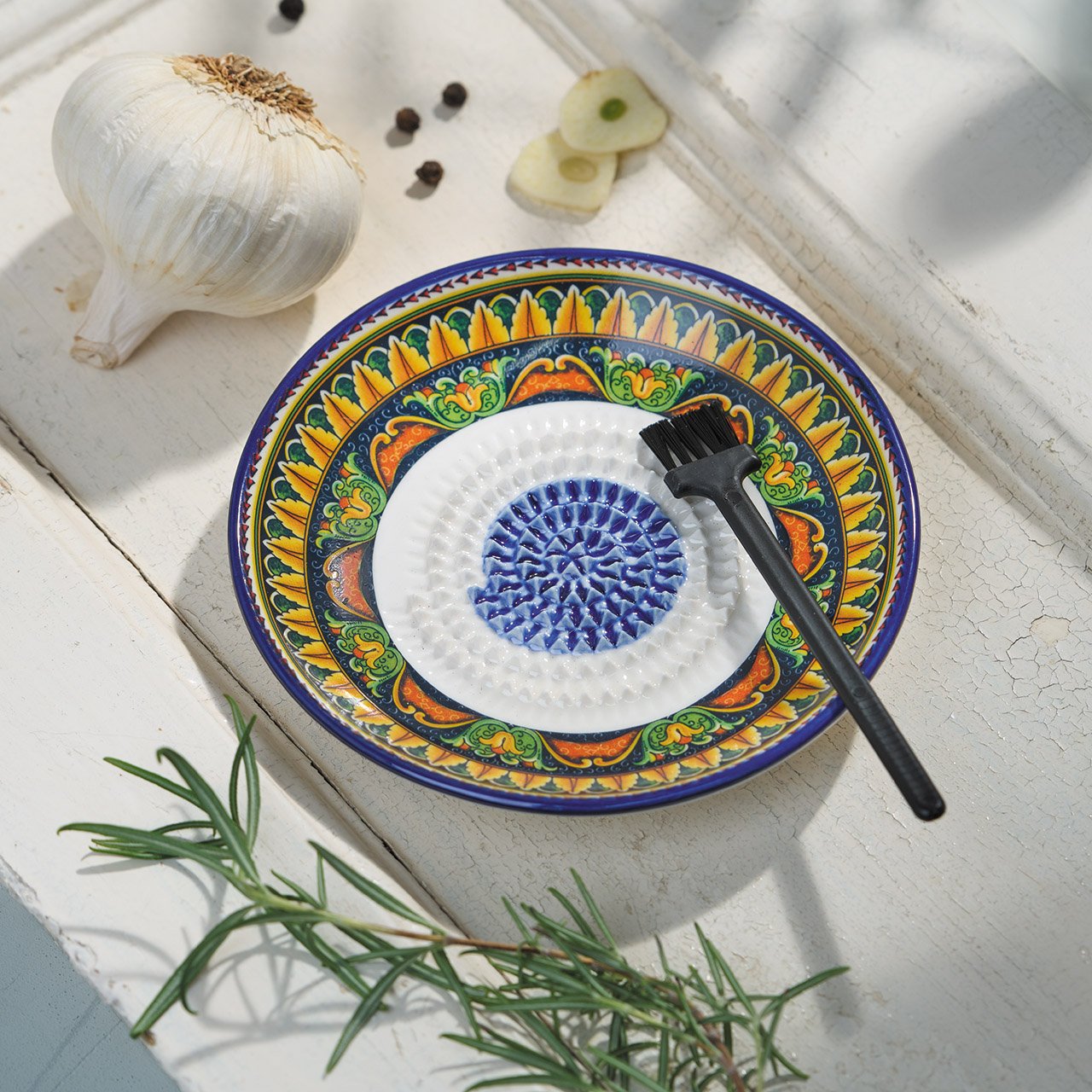 Hand-painted Ceramic Grater