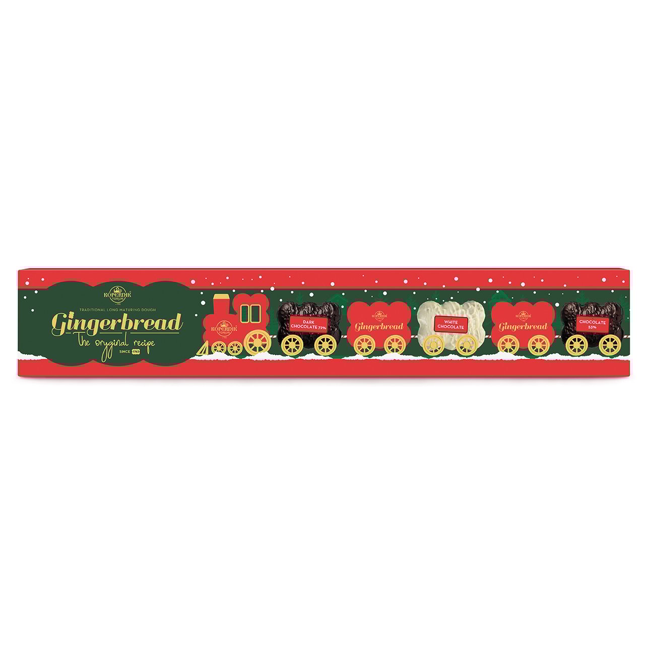 Gingerbread Christmas Train
