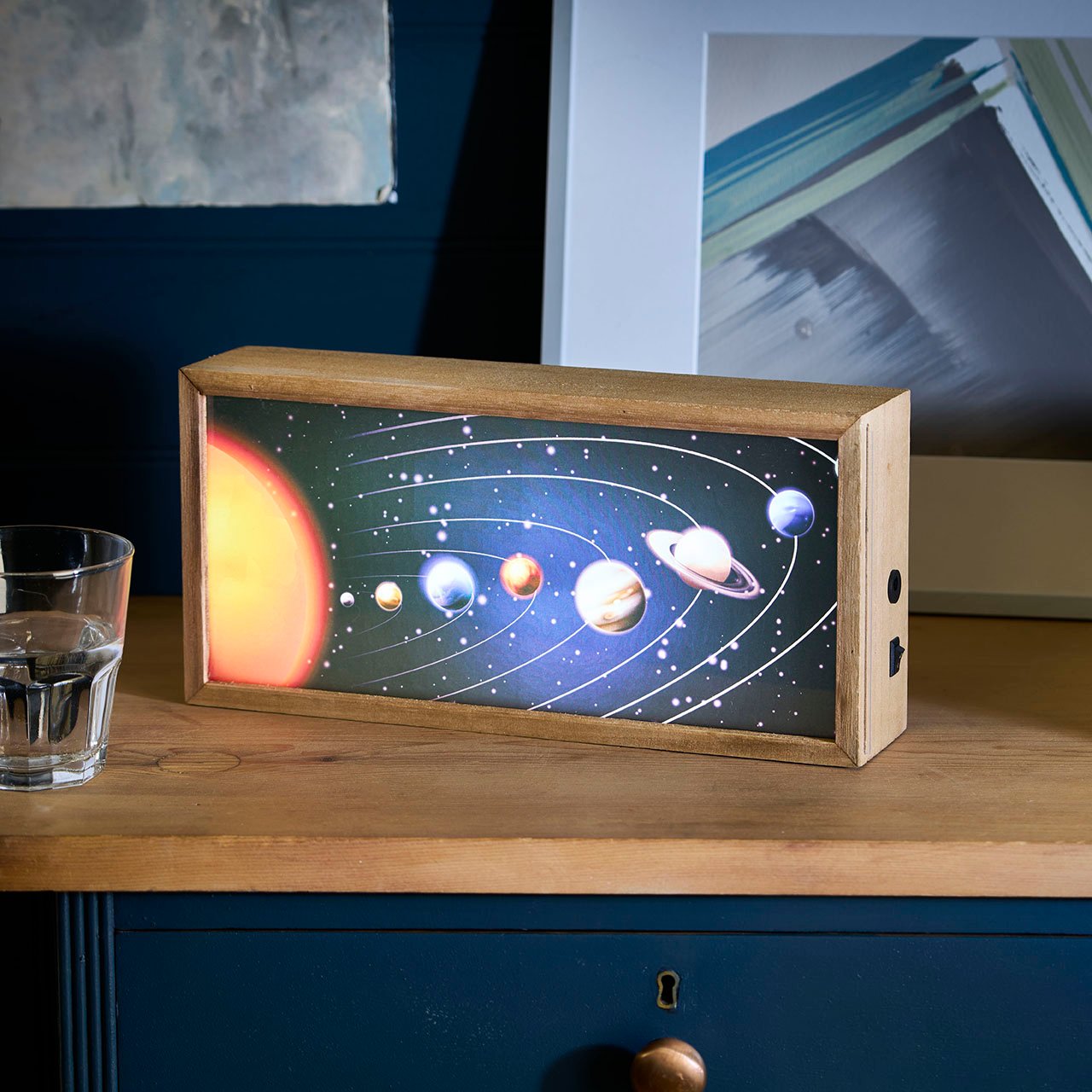 Planets Aligned Light Box