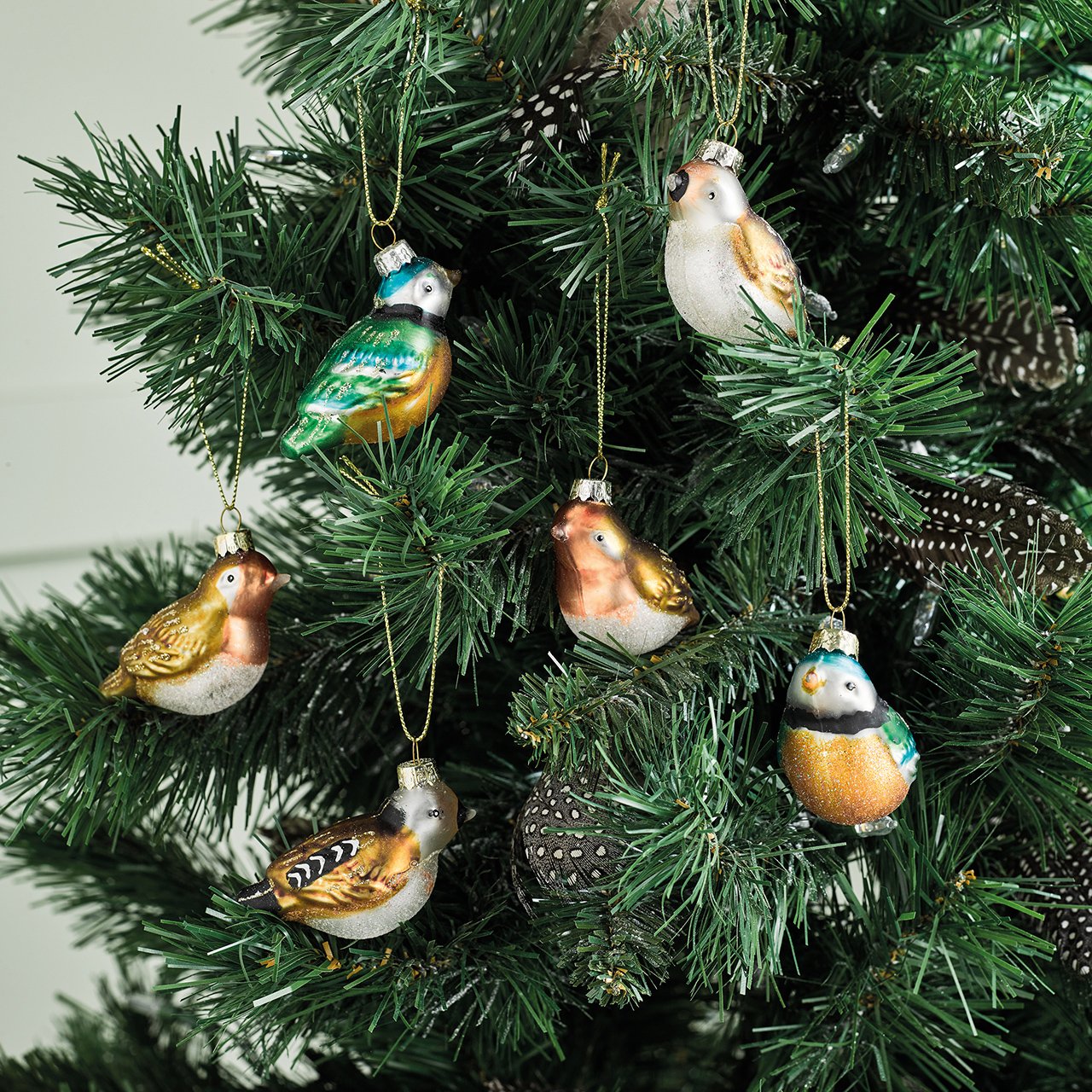Glass Birds, Set of 6