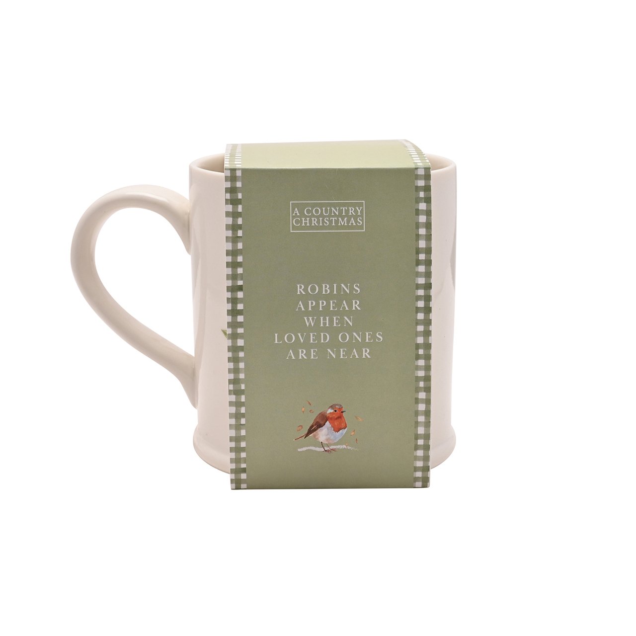 Robin Message Mug