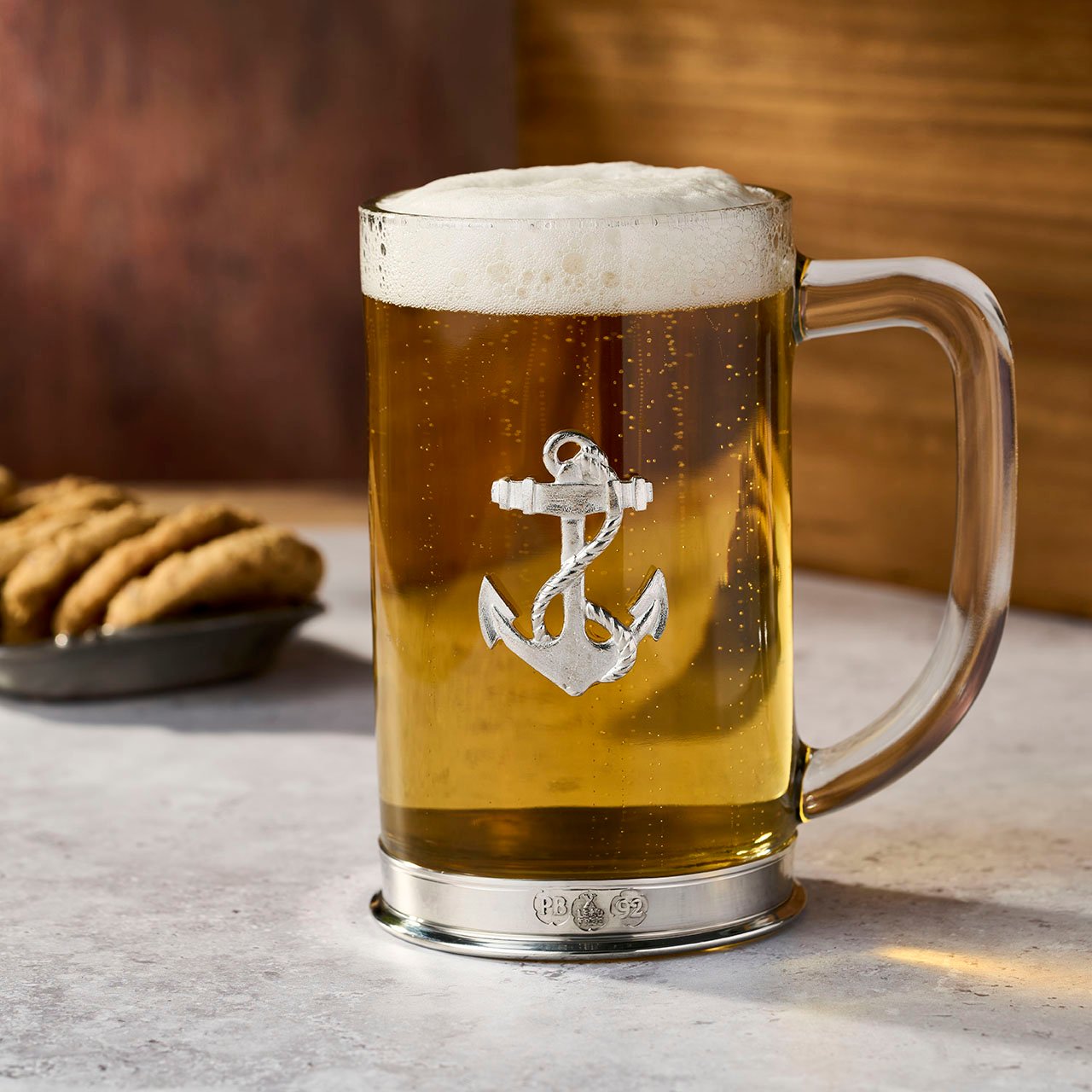 Pewter Mounted Tankard