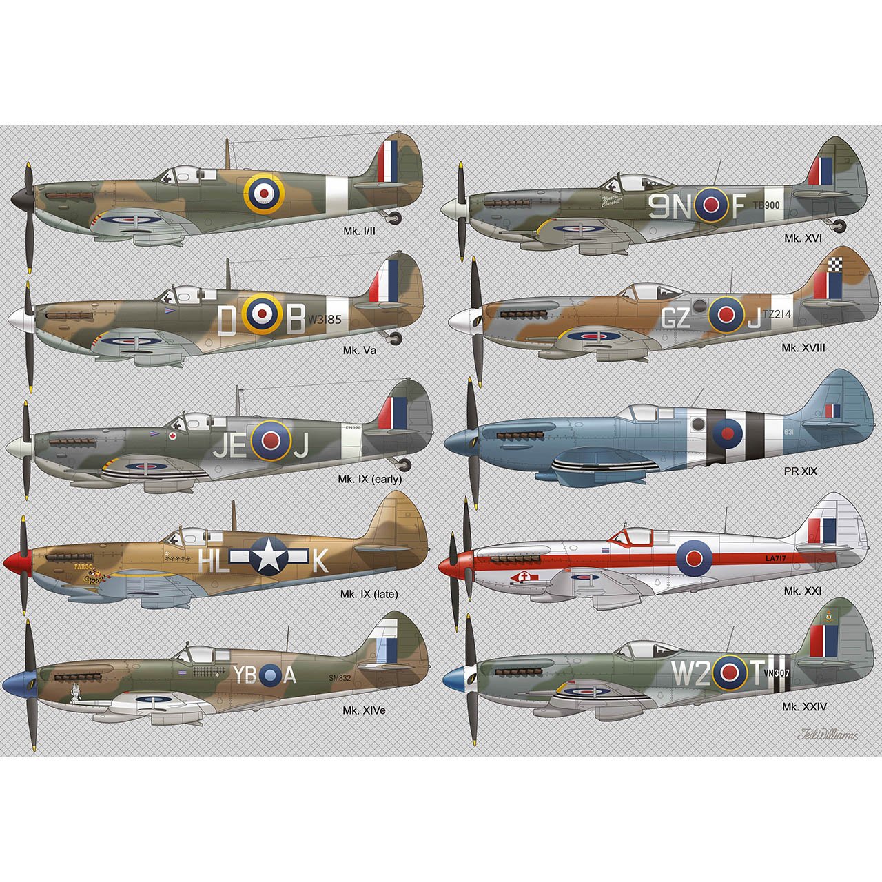 Spitfire 1000 Piece Jigsaw Puzzle
