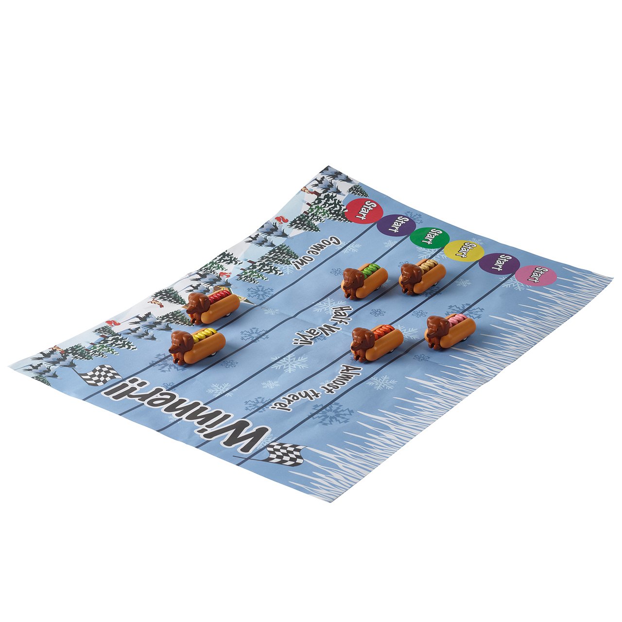 Sausage Dog Crackers, Set of 6