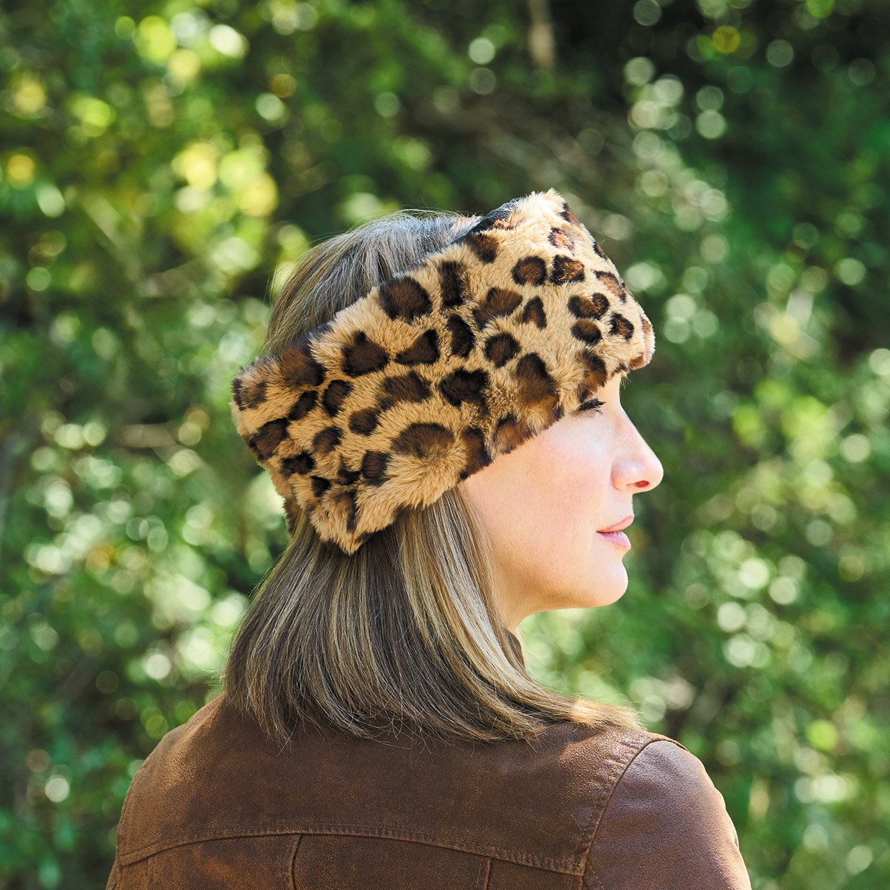 2-in-1 Faux Fur Headband or Snood