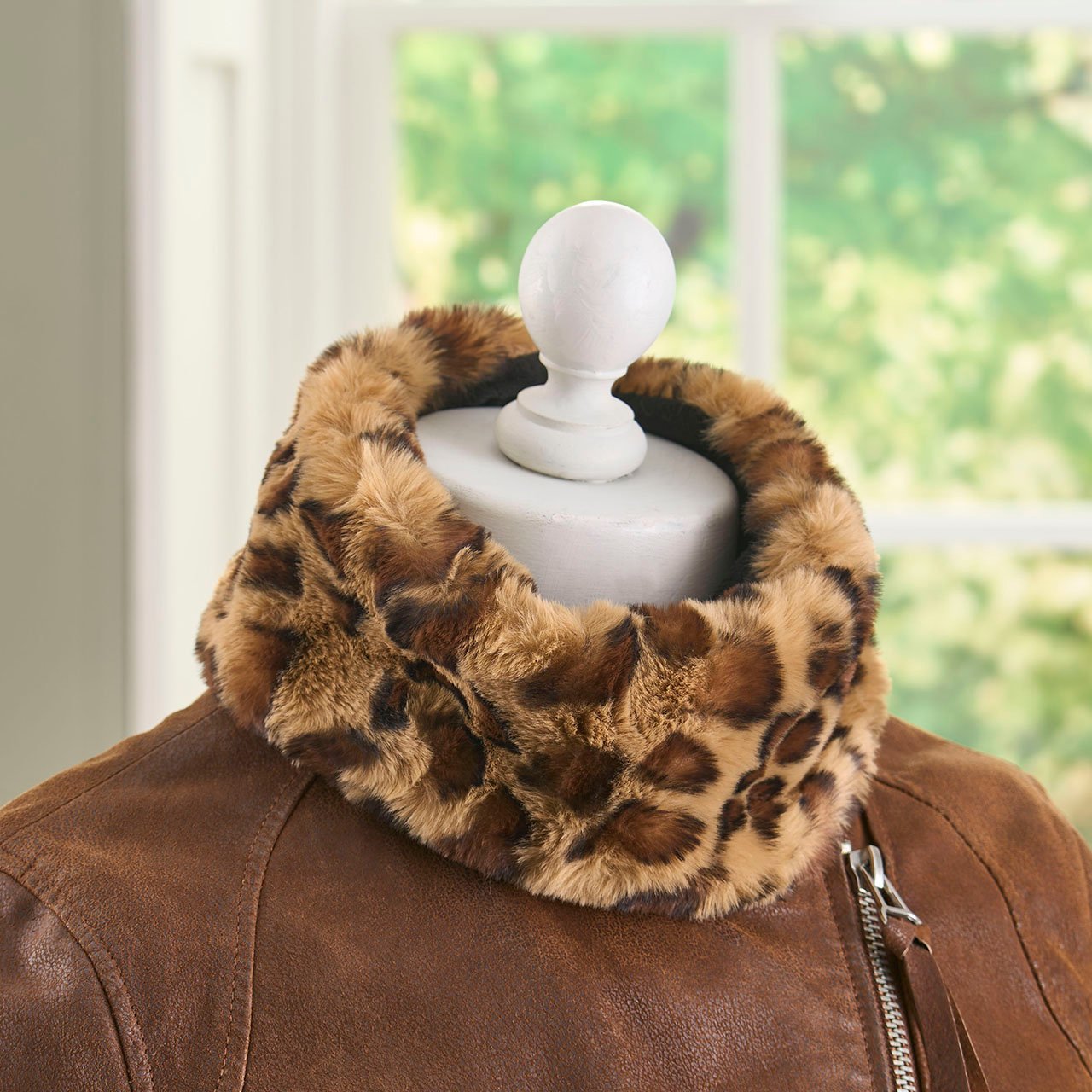 2-in-1 Faux Fur Headband or Snood