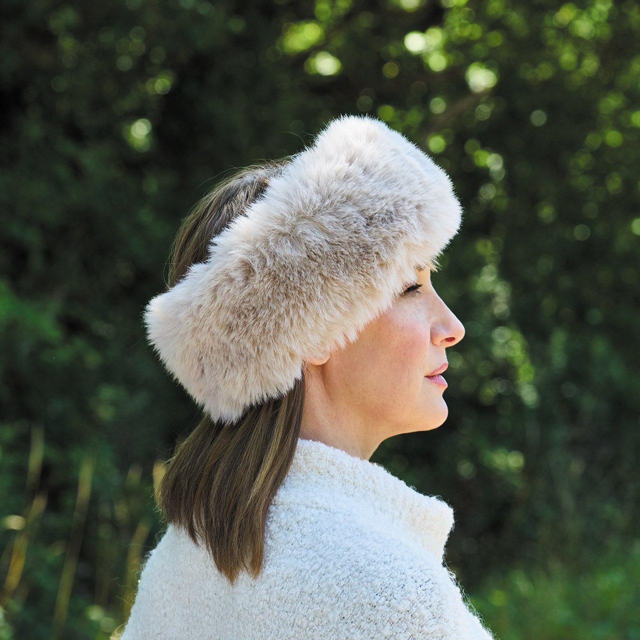 2-in-1 Faux Fur Headband or Snood