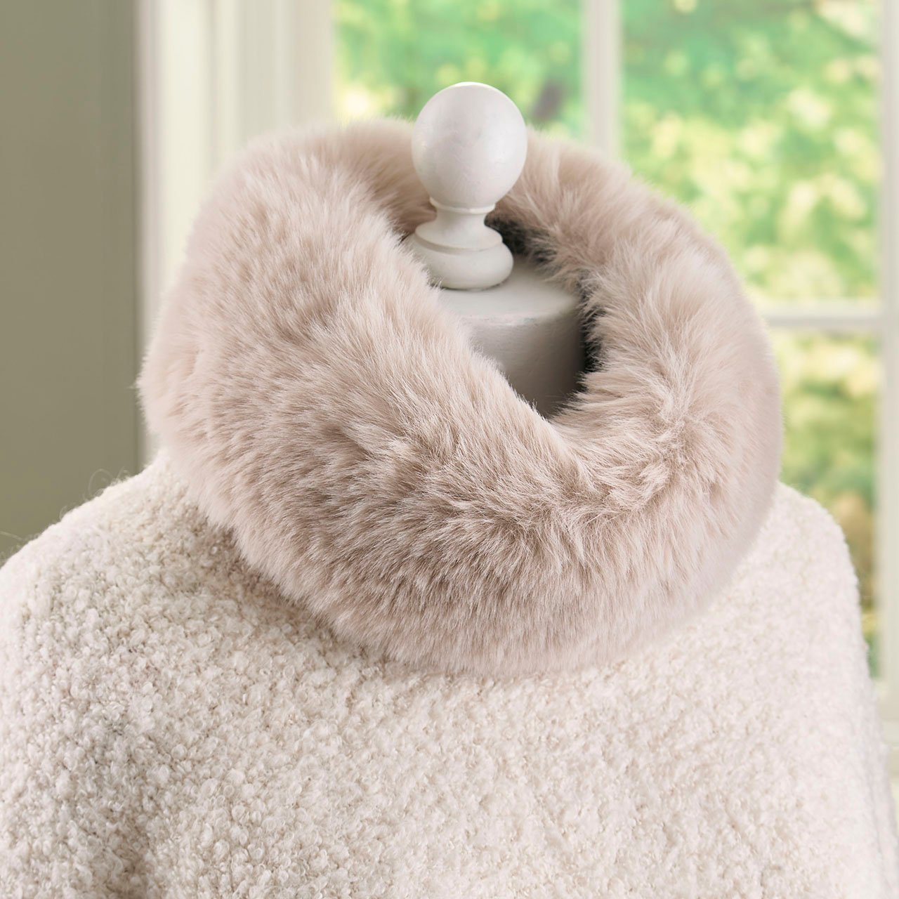 2-in-1 Faux Fur Headband or Snood