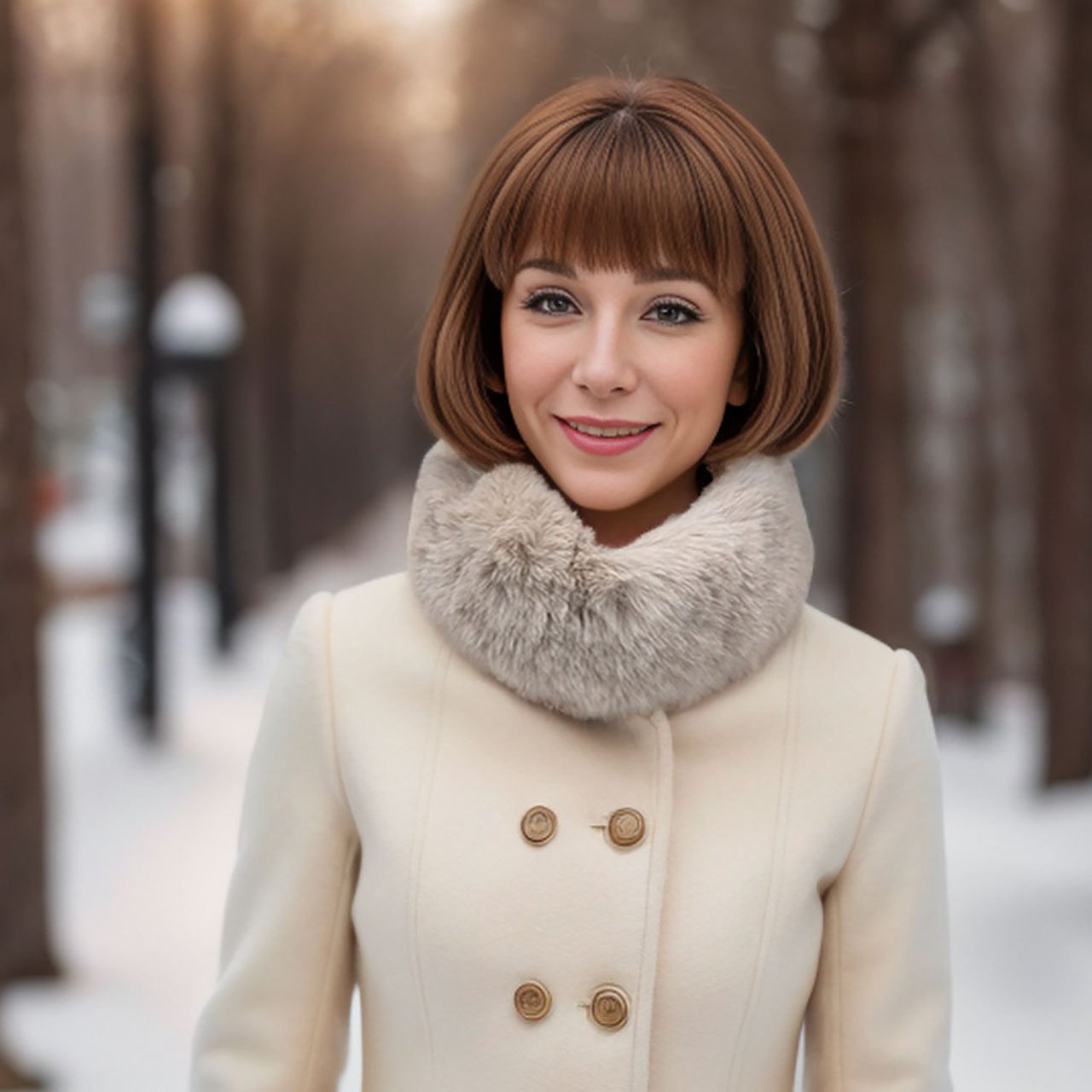 2-in-1 Faux Fur Headband or Snood