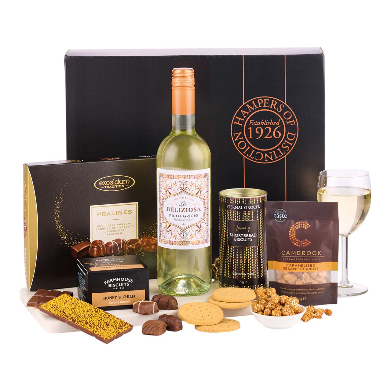 The Celebration White Wine Hamper
