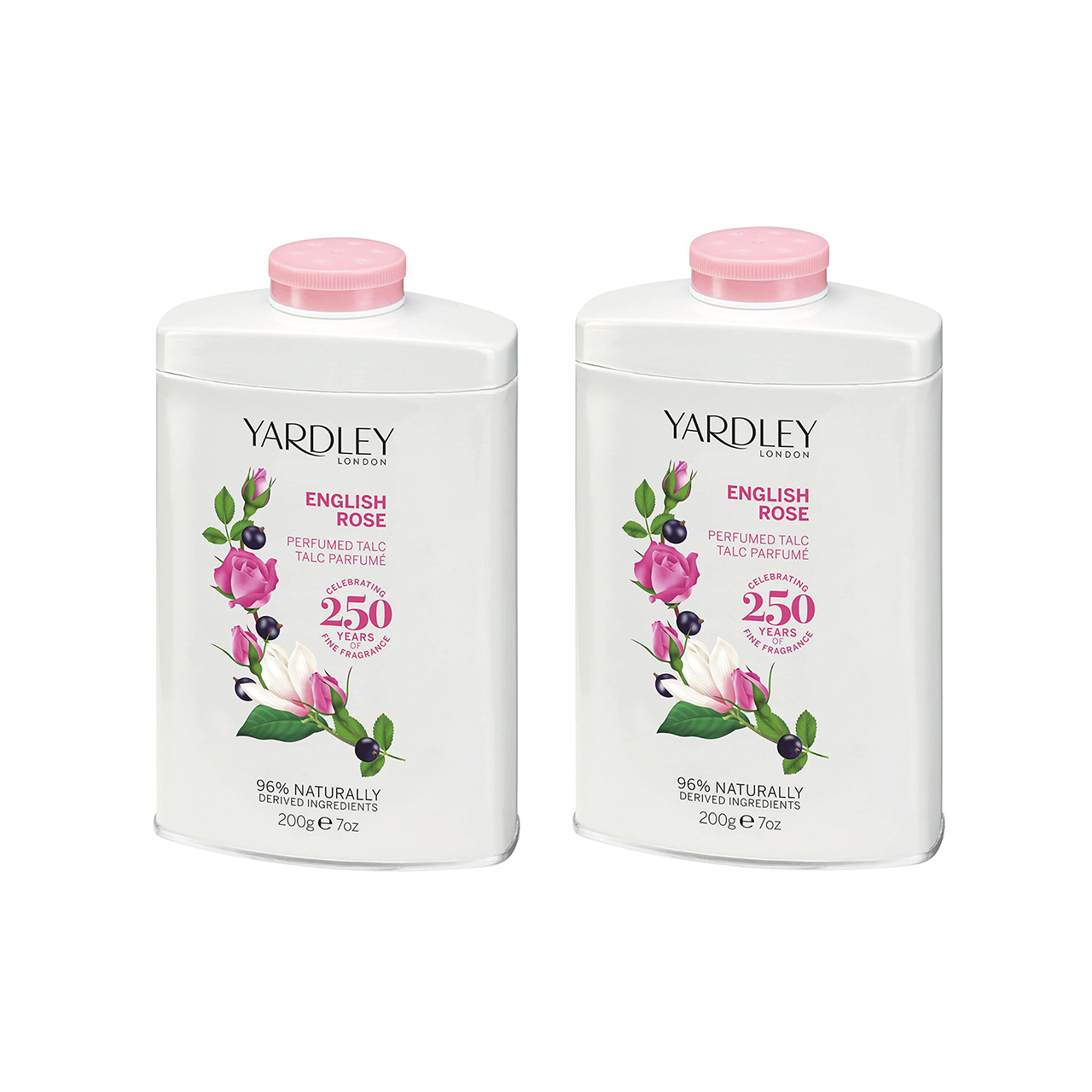 Yardley Body Powder, Pack of 2
