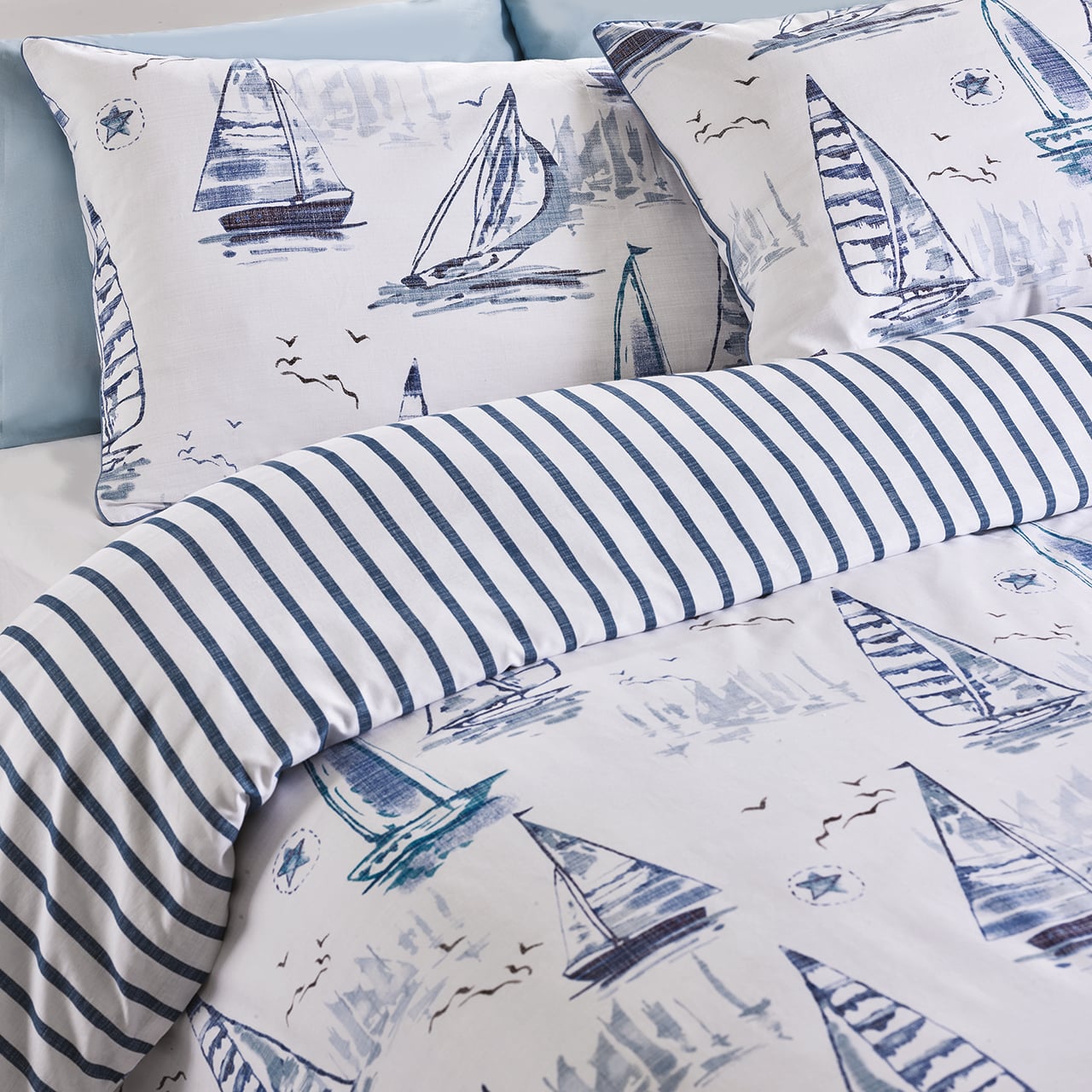 Sail Boats Duvet Set