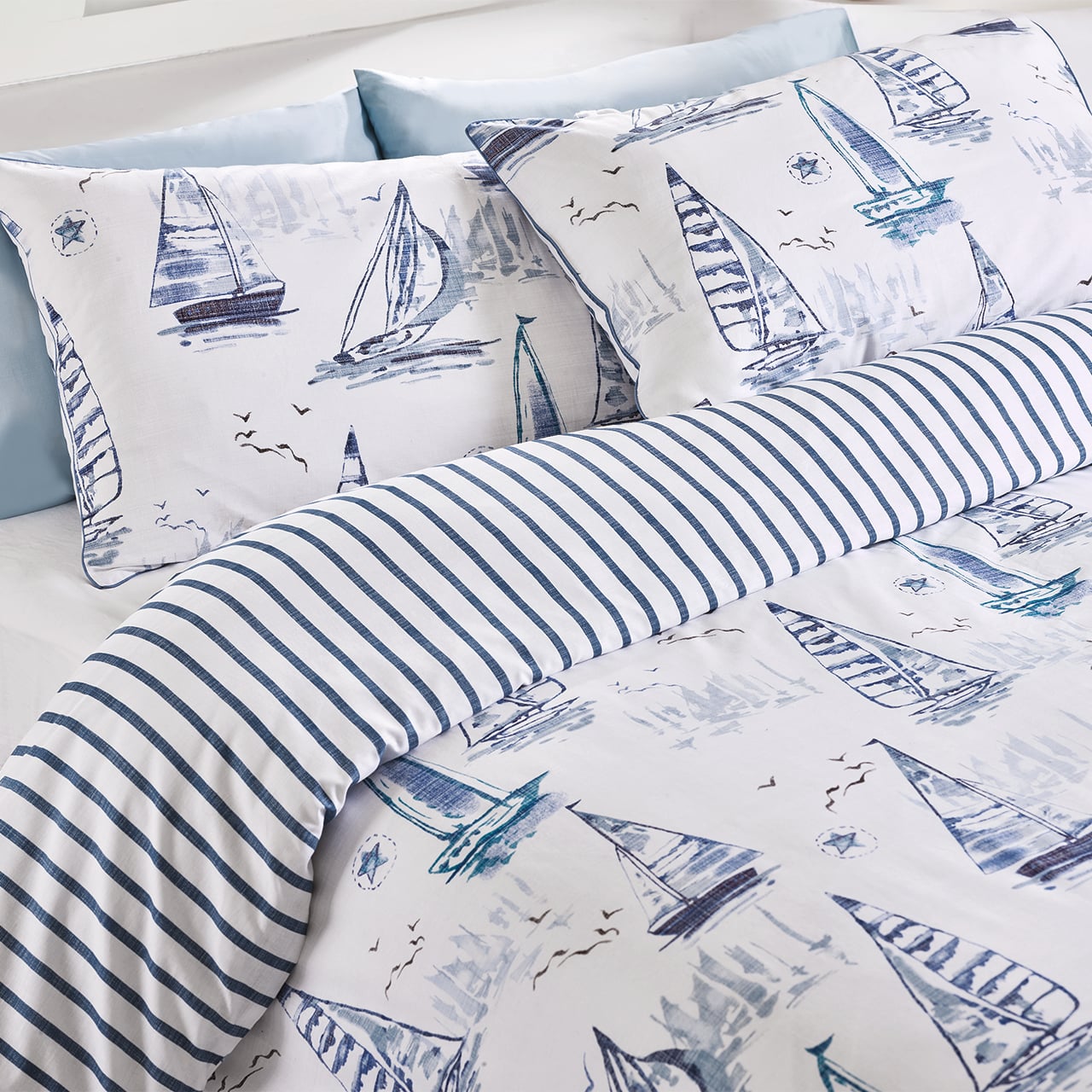 Sail Boats Duvet Set