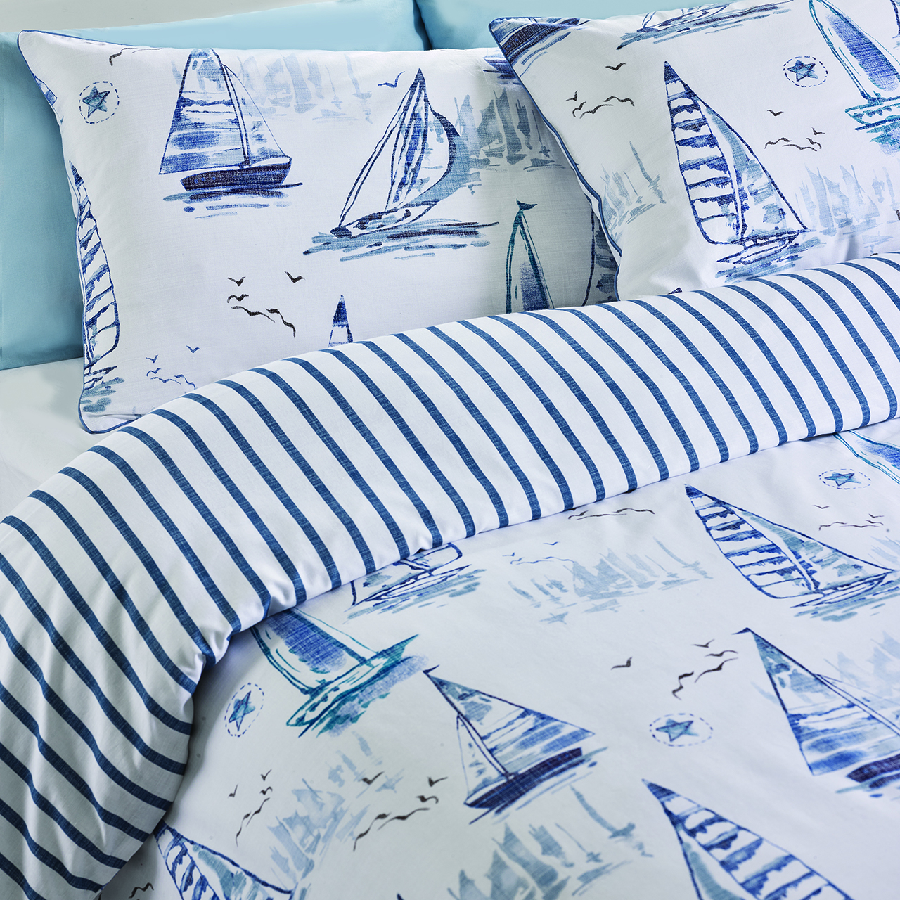 Sail Boats Duvet Set