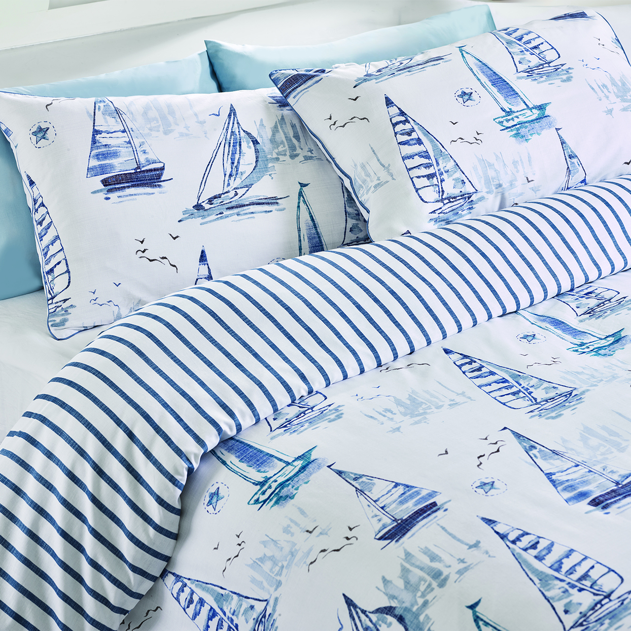 Sail Boats Duvet Set