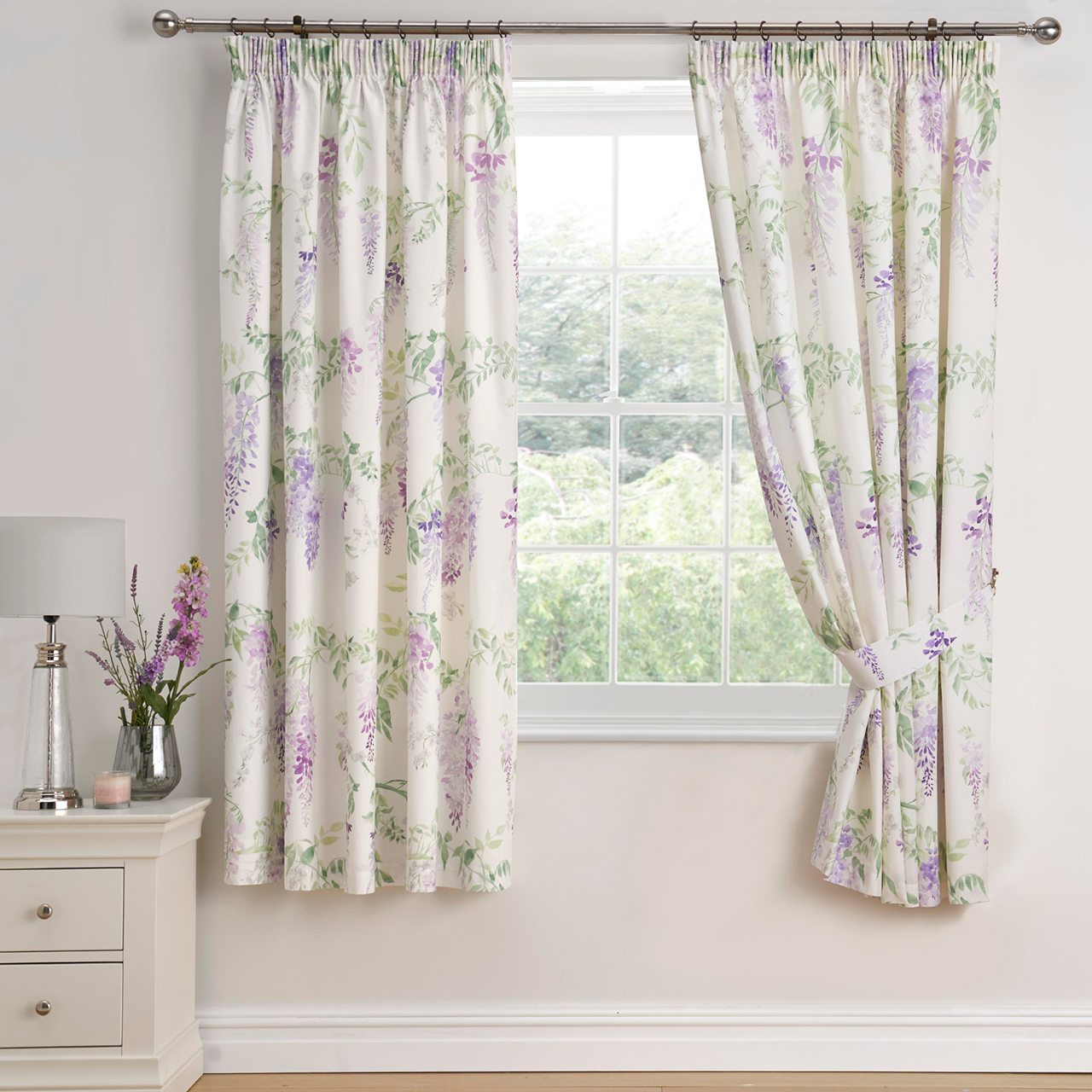 Dreamy Wisteria Curtains