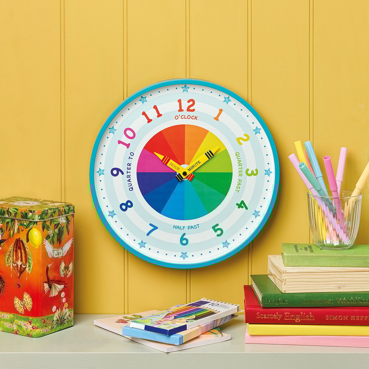 Learn to Tell the Time Clock