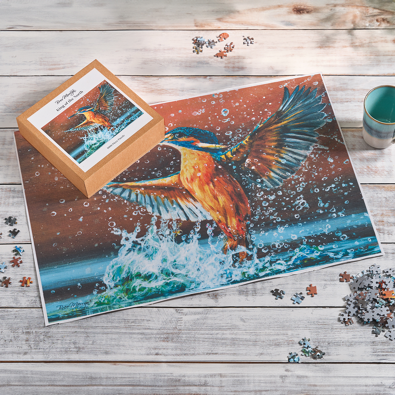 1000 Piece Kingfisher Puzzle