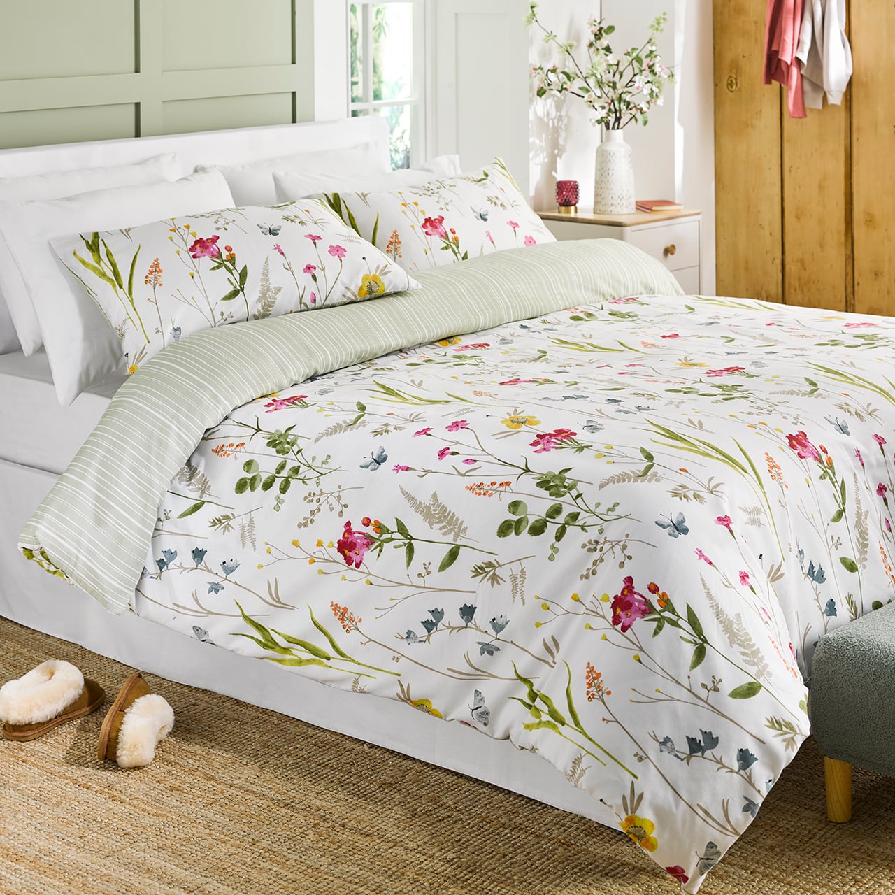 Floral Meadow Duvet Set