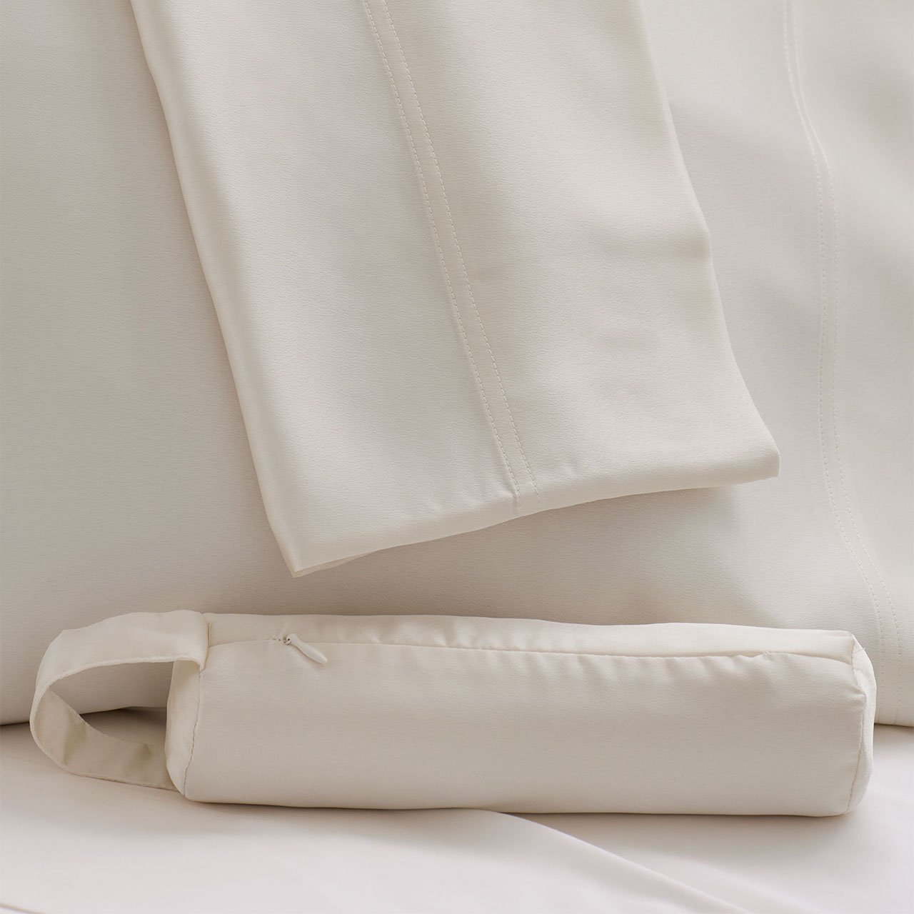 Polyester Satin Pillowcases, Pair