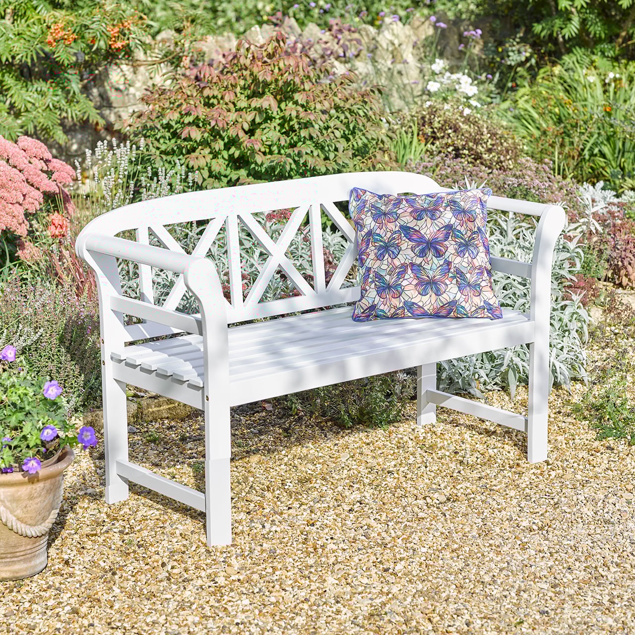 Butterfly Mosaic Cushion