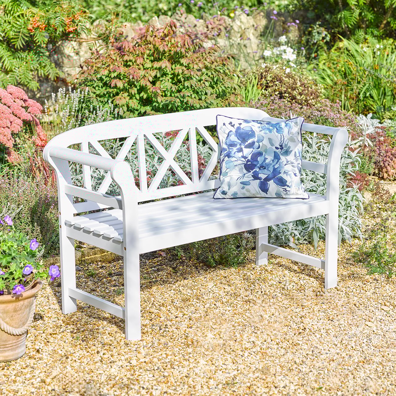 Watercolour Outdoor Cushion