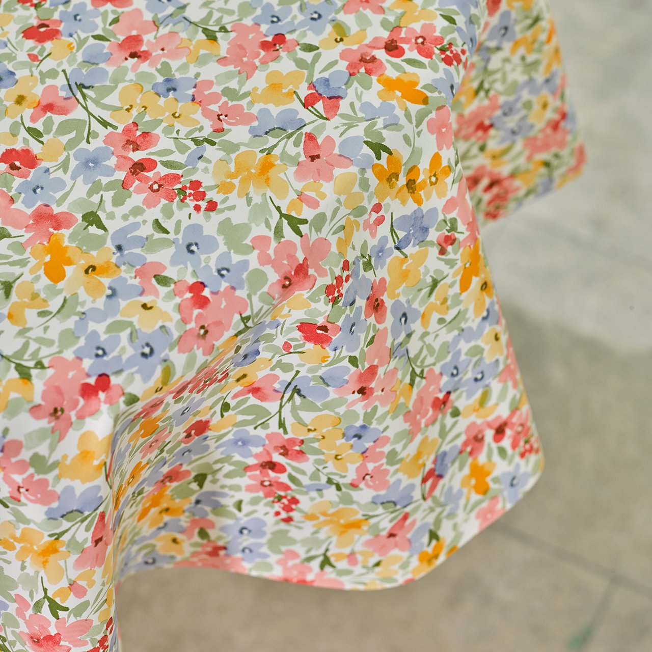 Floral Frenzy PVC Tablecloth