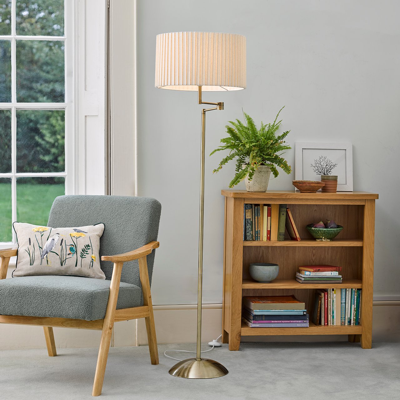 Swing Arm Floor Lamp