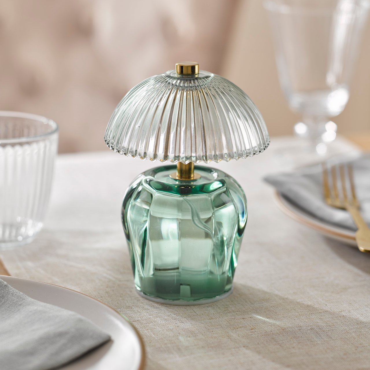 Ritzy Glass Lamp