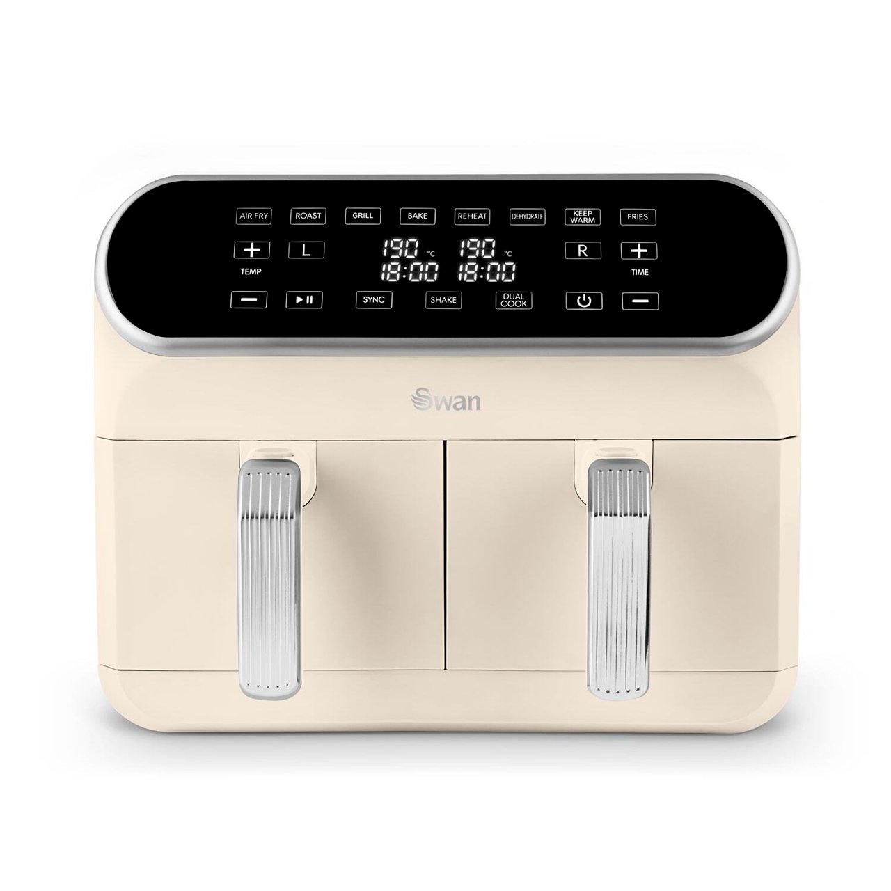 Retro Double Air Fryer 8L