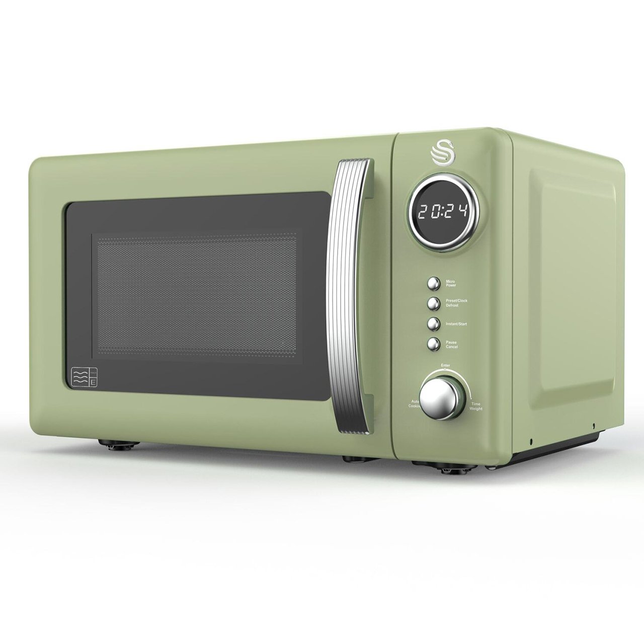 Retro Digital Microwave 20L