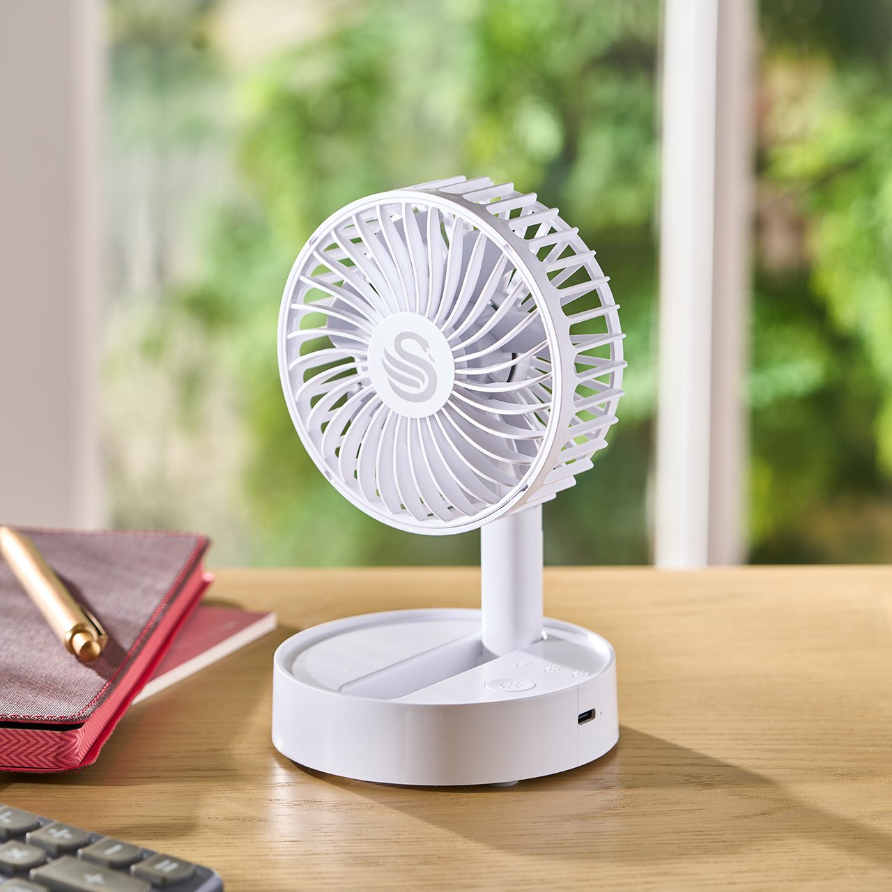 Foldable Rechargeable Fan