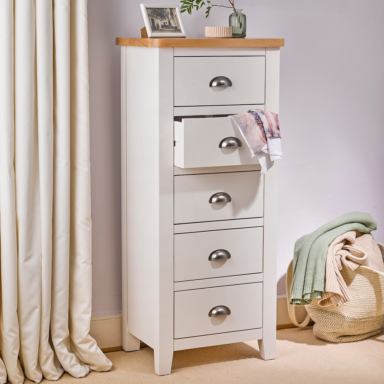Somerford 5-Drawer Narrow Chest