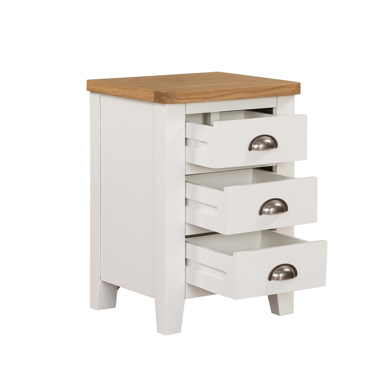 Somerford 3-Drawer Bedside Table