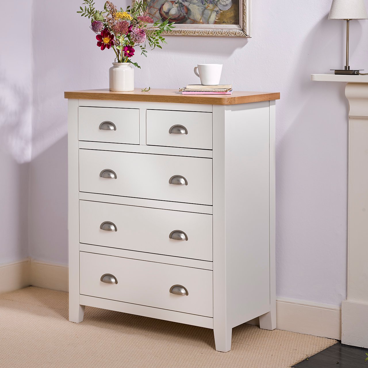 Somerford 5-Drawer Tall Chest