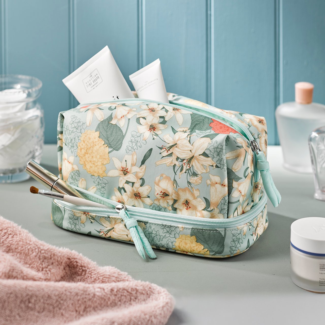 Floral Wash Bag