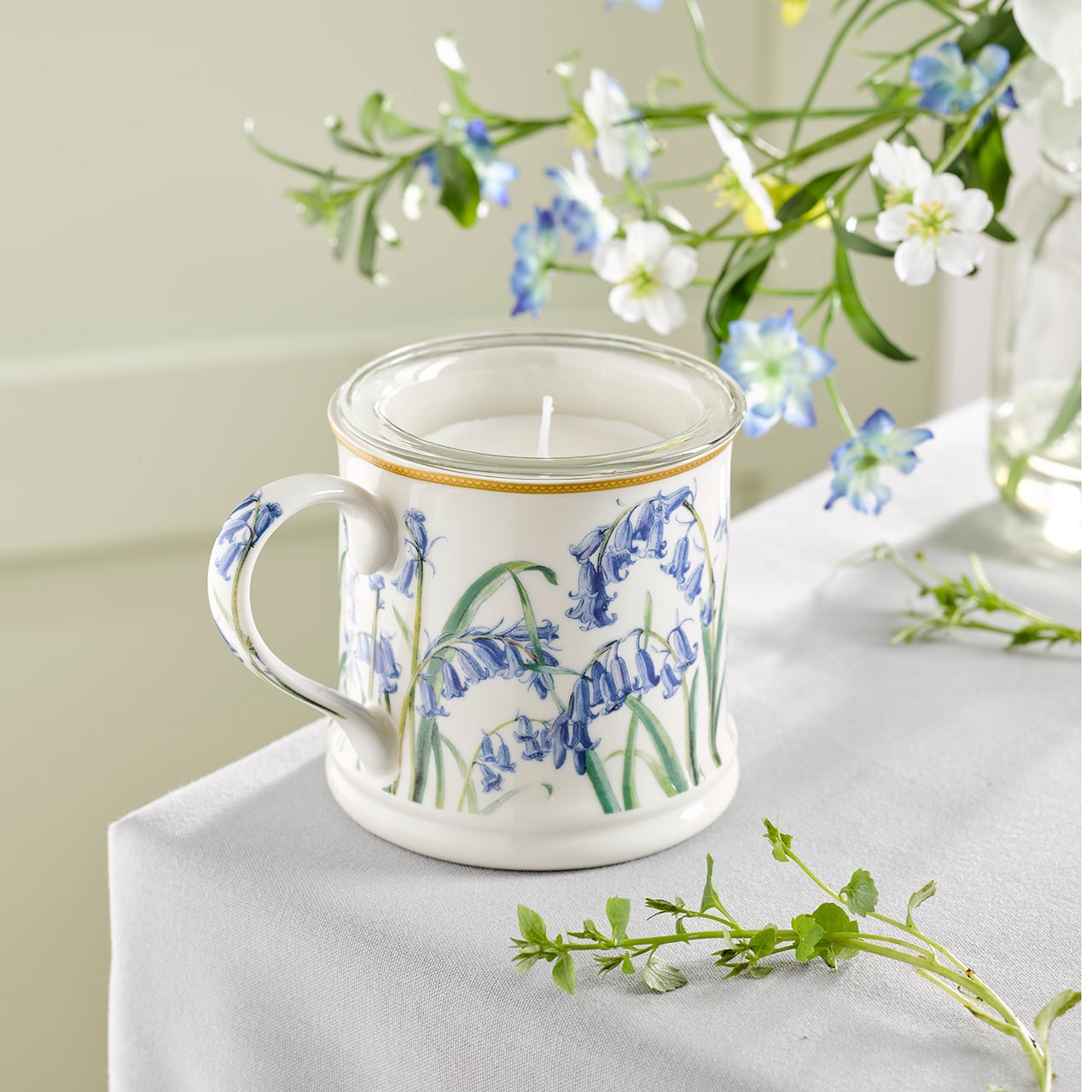 Flower Mug Candle