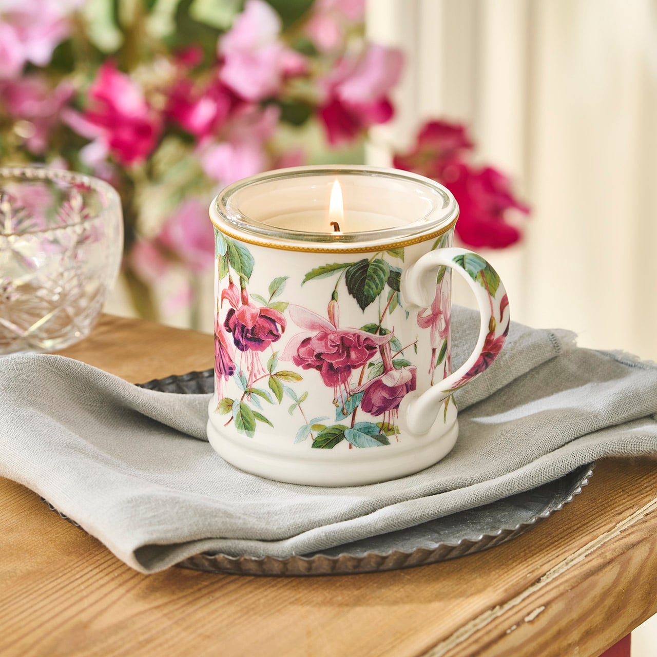 Flower Mug Candle