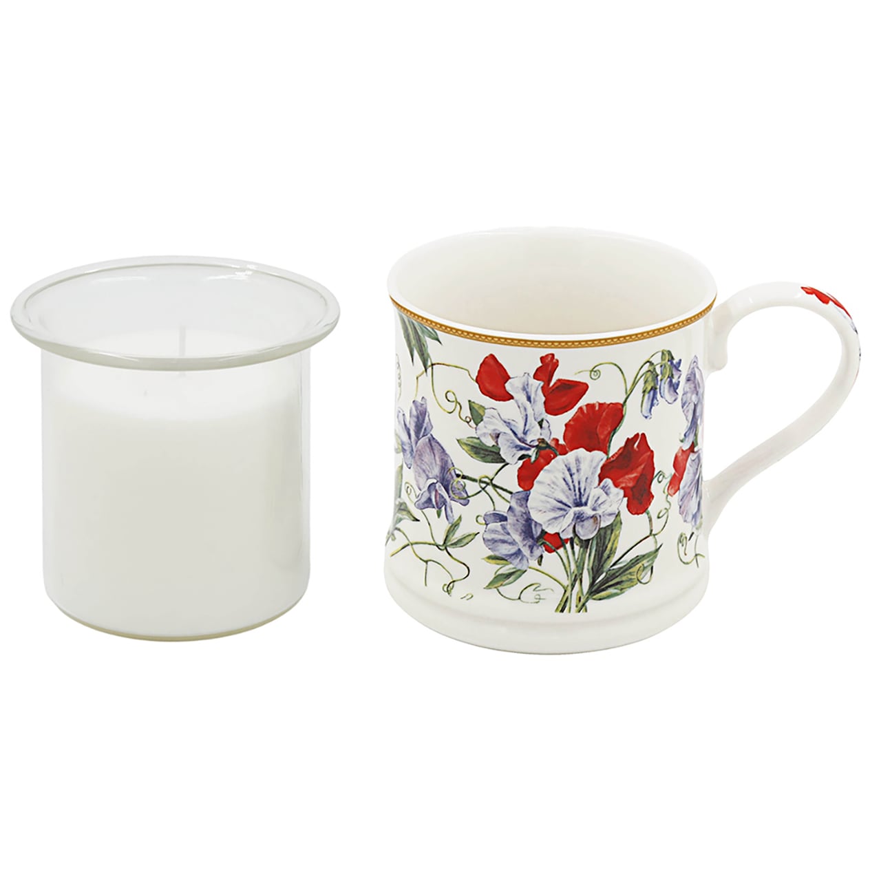 Flower Mug Candle