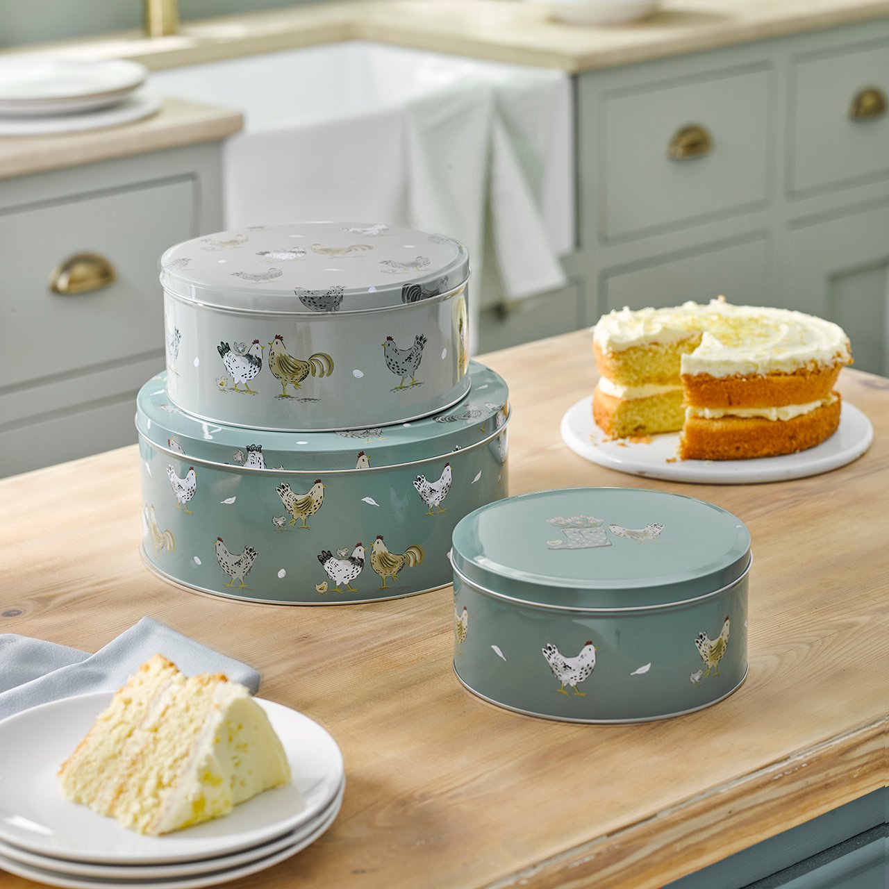 Hen House Cake Tins